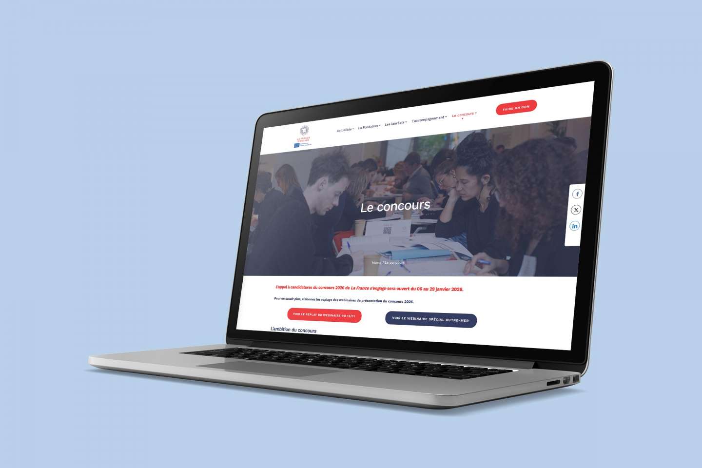 La France s’engage : l’appel à projets 2026 bientôt lancé