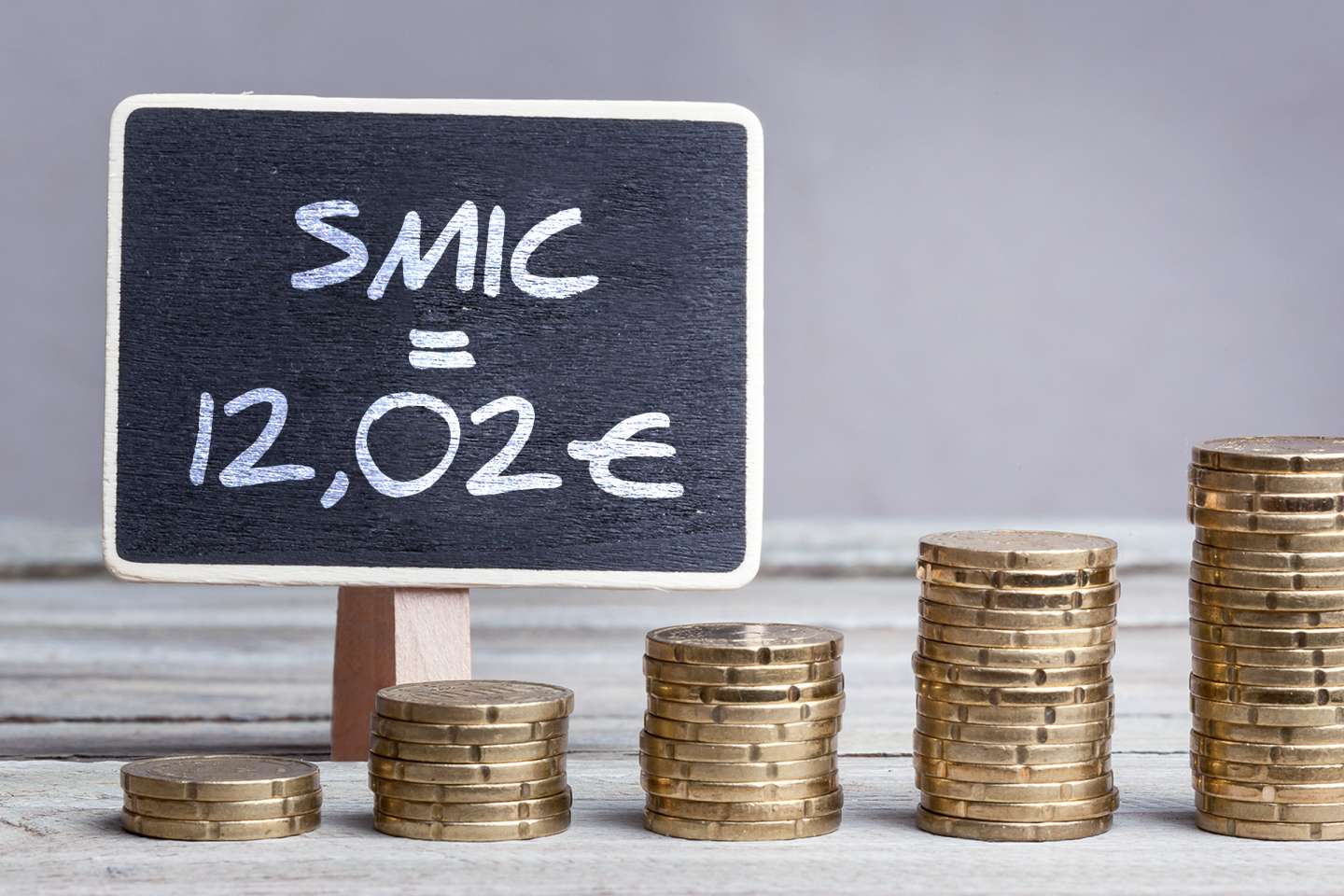 Le Smic horaire à 12