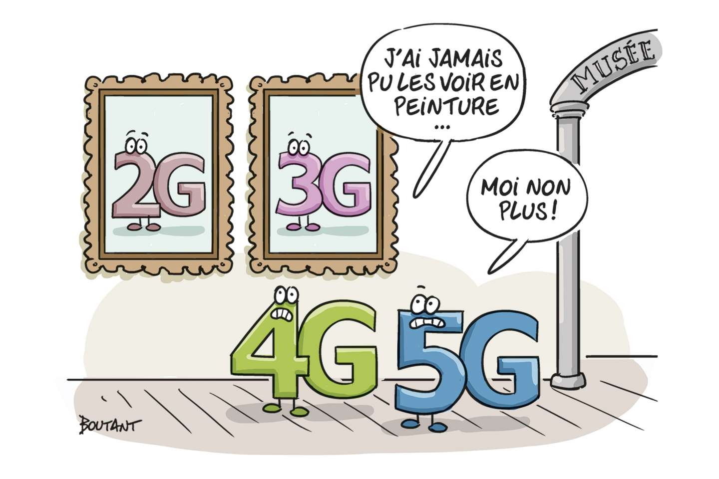 Fin des réseaux 2G et 3G