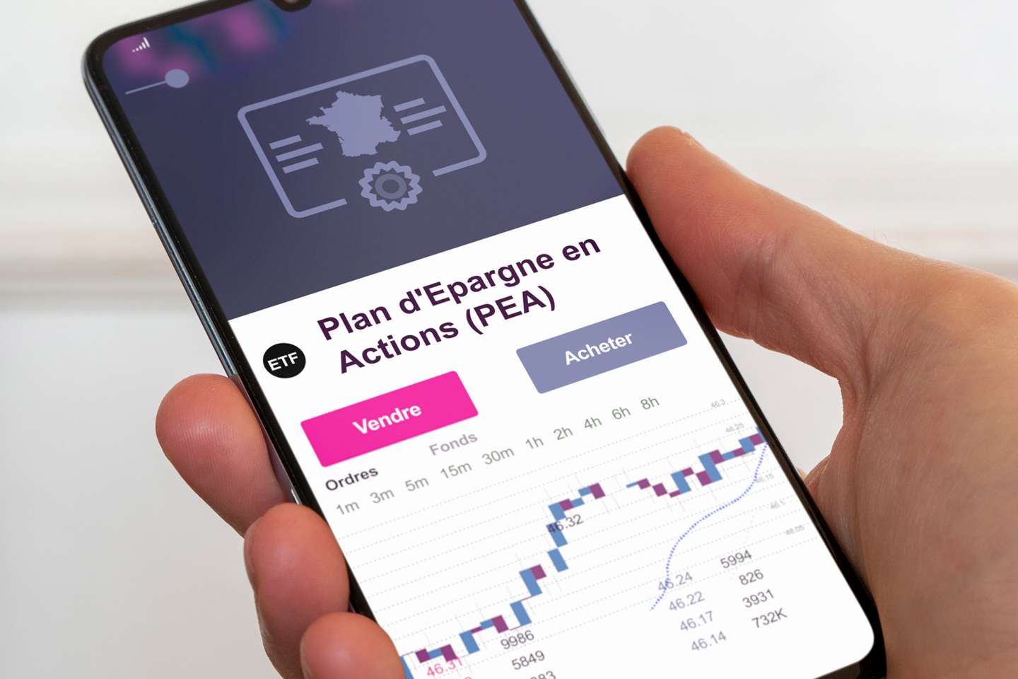 Décès du conjoint : le transfert de titres entre PEA n’est pas possible !